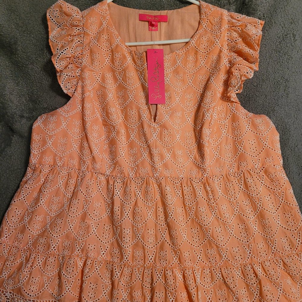 Lilly Pulitzer Keila Eyelet Top